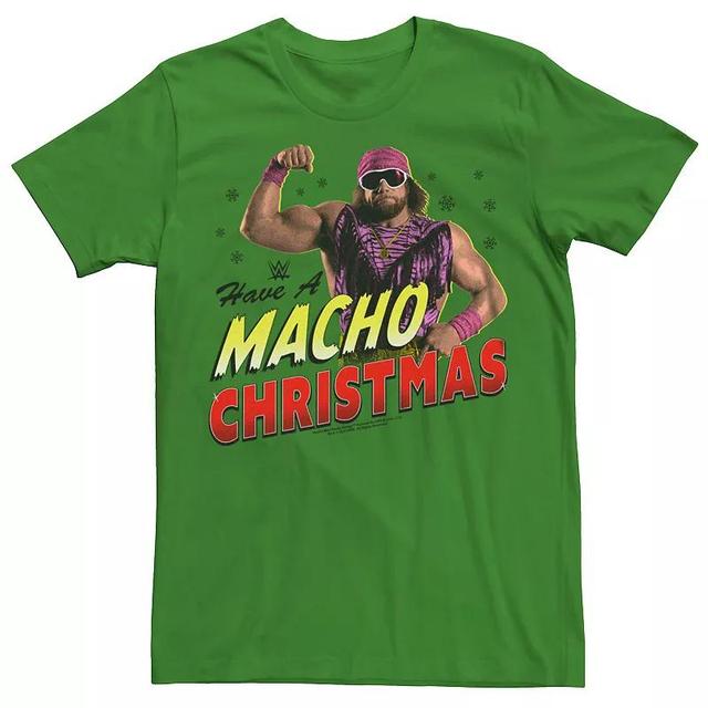 Mens WWE Macho Christmas Graphic Tee Product Image