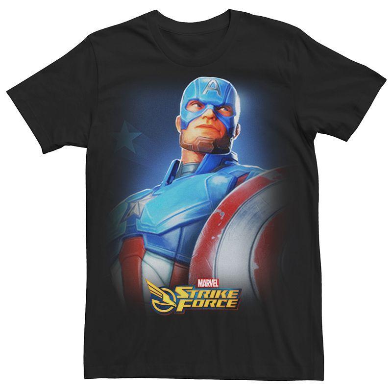 Mens Marvel Strike Force Captain America Graphic Tee Product Image