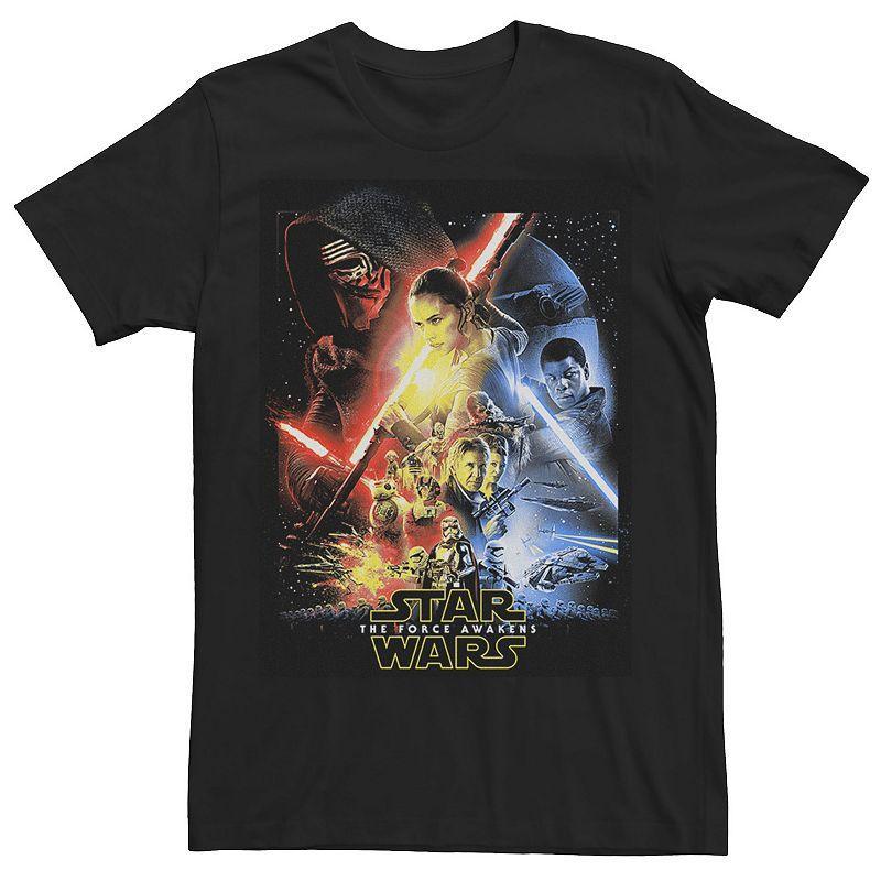 Mens Star Wars Divided Poster Tee Product Image