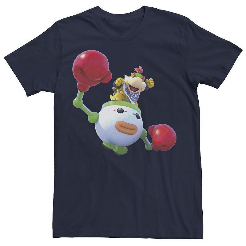 Mens Nintendo Bowser Jr. Clown Car Tee Blue Product Image