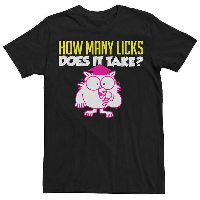 Mens Tootsie Pop How Many Licks Owl Tee Product Image