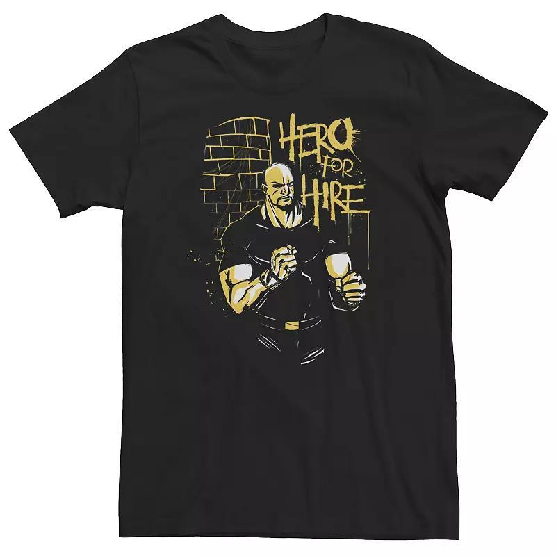 Big & Tall Marvel Heroes for Hire Brick Tee, Mens Product Image