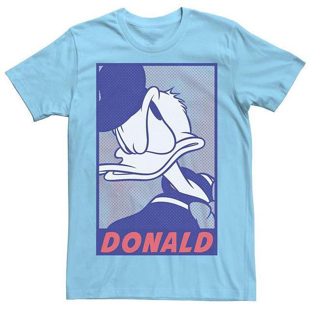 Disneys Donald Duck Mens Comic Pop Dot Fill Portrait Tee Product Image