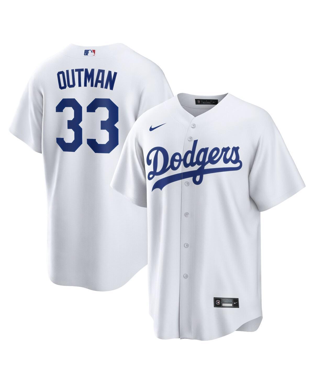 Mens Nike James Outman White Los Angeles Dodgers Replica Player Jersey - White Product Image