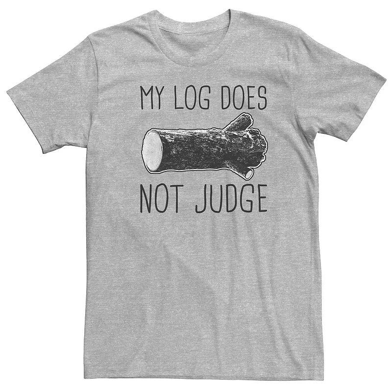 Mens Twin Peaks No Judgement Tee Athletic Grey Product Image