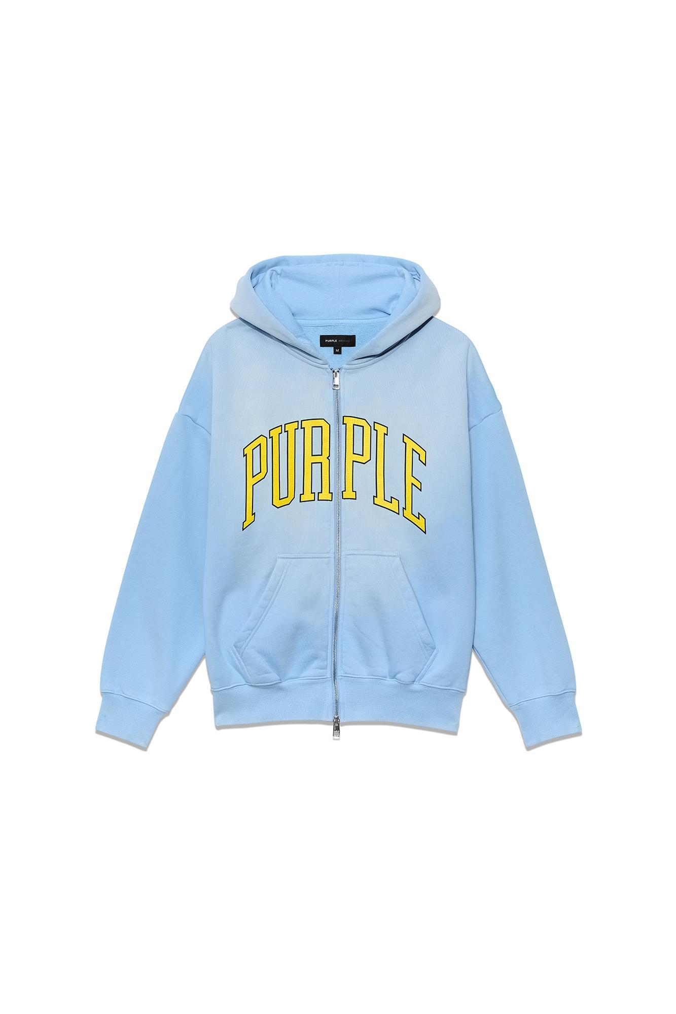 Collegiate Zip Up Hoodie Male Product Image