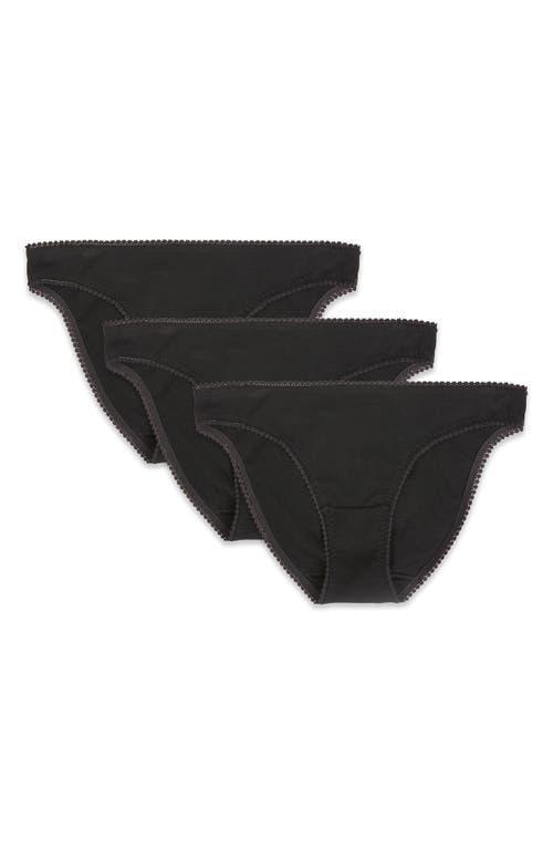 On Gossamer 3-Pack Cotton Hip Bikinis Product Image