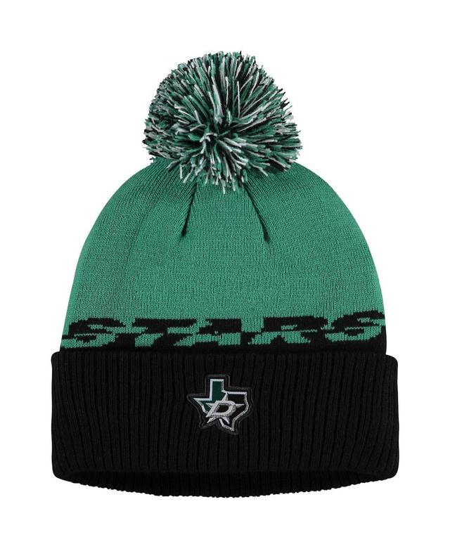 Mens Kelly Green Dallas Stars Cold.Rdy Cuffed Knit Hat with Pom - Kelly Green Product Image