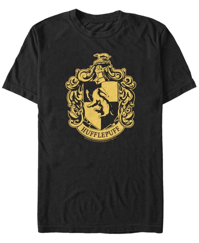 Fifth Sun Harry Potter Mens Hogwarts House Hufflepuff Crest Short Sleeve T-Shirt Product Image