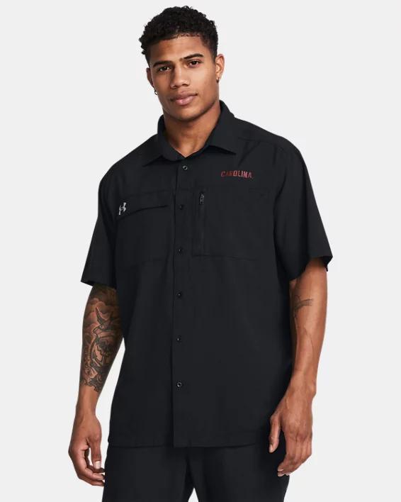 Mens UA Motivate Collegiate Button-Up Product Image