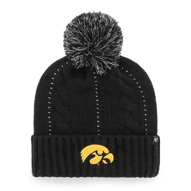 Womens 47 Iowa Hawkeyes Bauble Cuffed Knit Hat with Pom Product Image