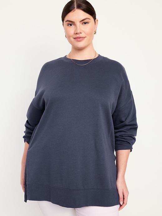 SoComfy Relaxed Tunic Sweatshirt Product Image