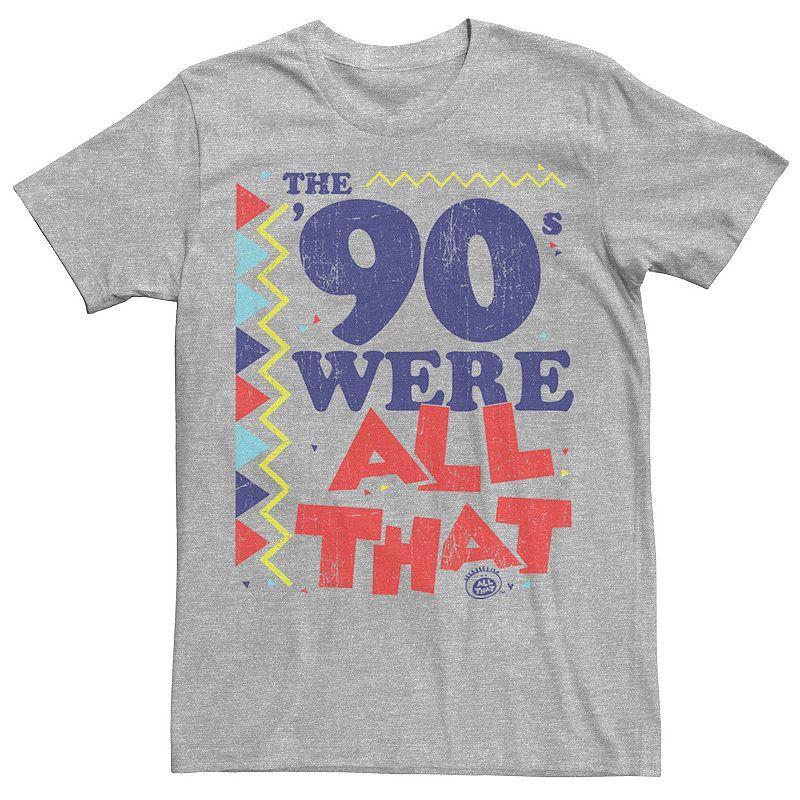 Mens Nickelodeon All That The Nineties Were Retro Poster Graphic Tee Black Product Image