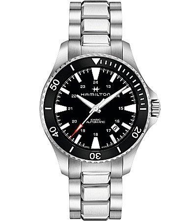 Hamilton Khaki Navy Scuba Automatic Stainless Steel Bracelet Watch Product Image