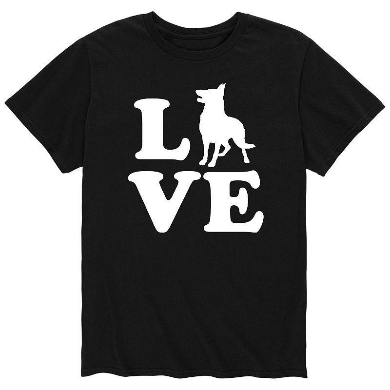 Mens Love German Shepherd Tee Product Image