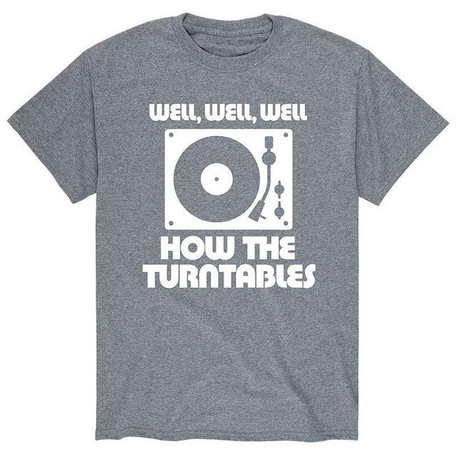 Mens Well Well Turntables Tee Product Image