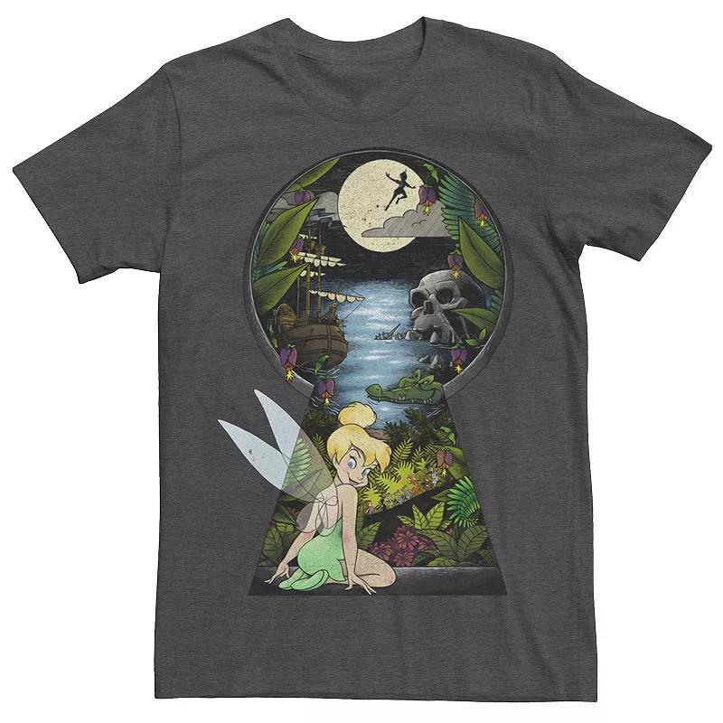 Disneys Peter Pan Tinkerbell Mens Keyhole Tee Product Image