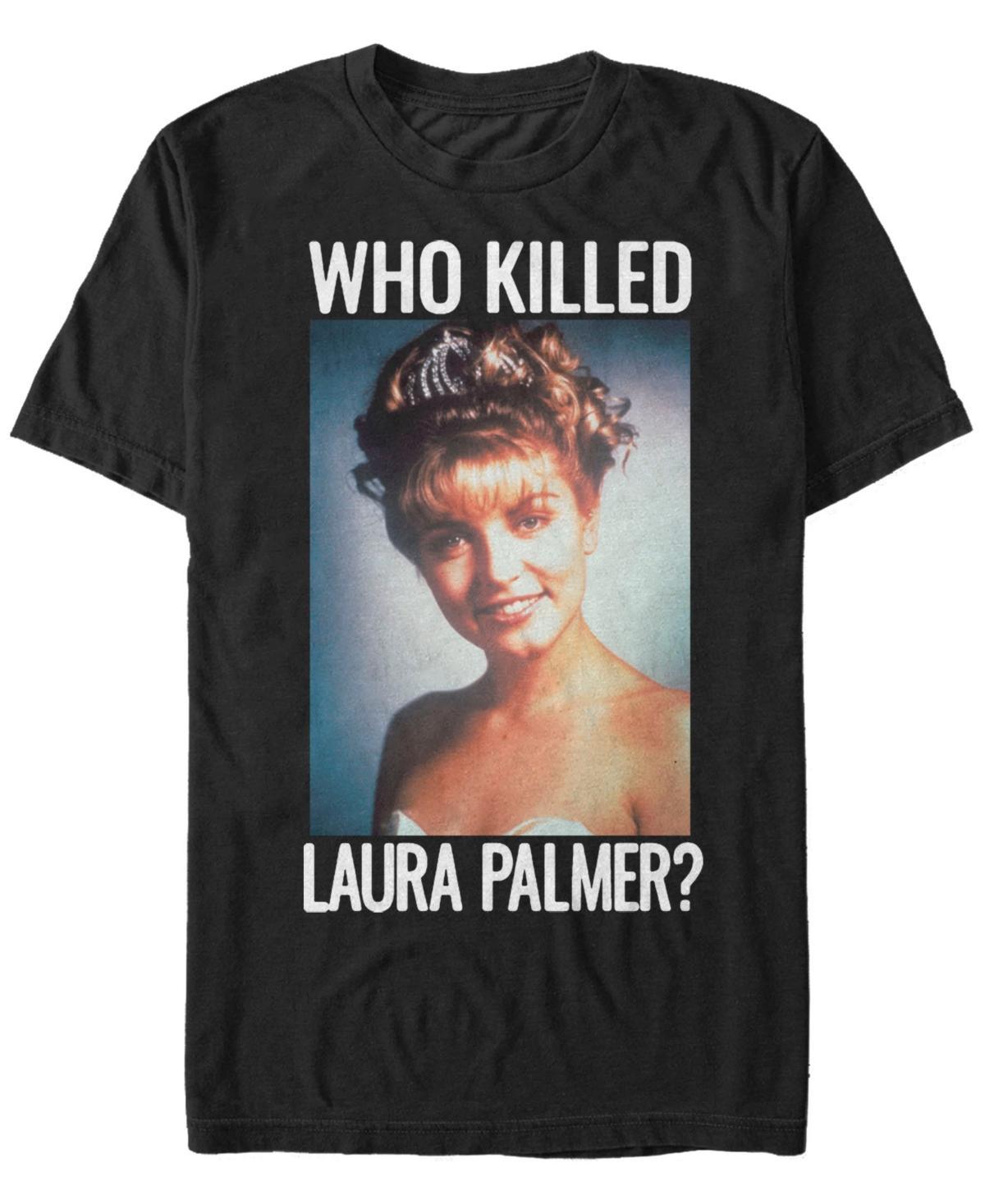 Twin Peaks Mens Who Killed Laura Palmer Short Sleeve T-Shirt Product Image