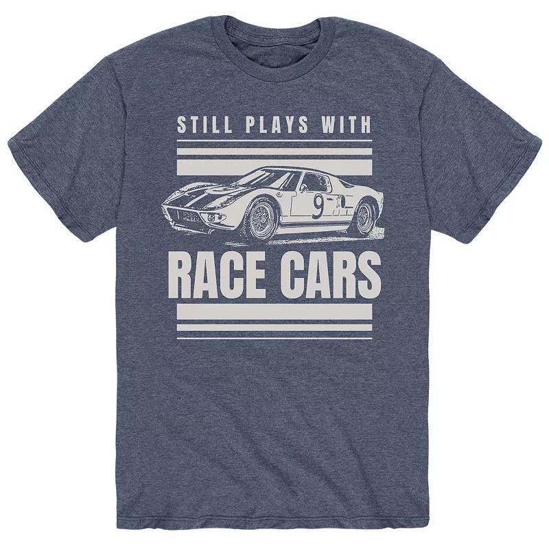 Mens Still Plays With Race Cars Tee Product Image