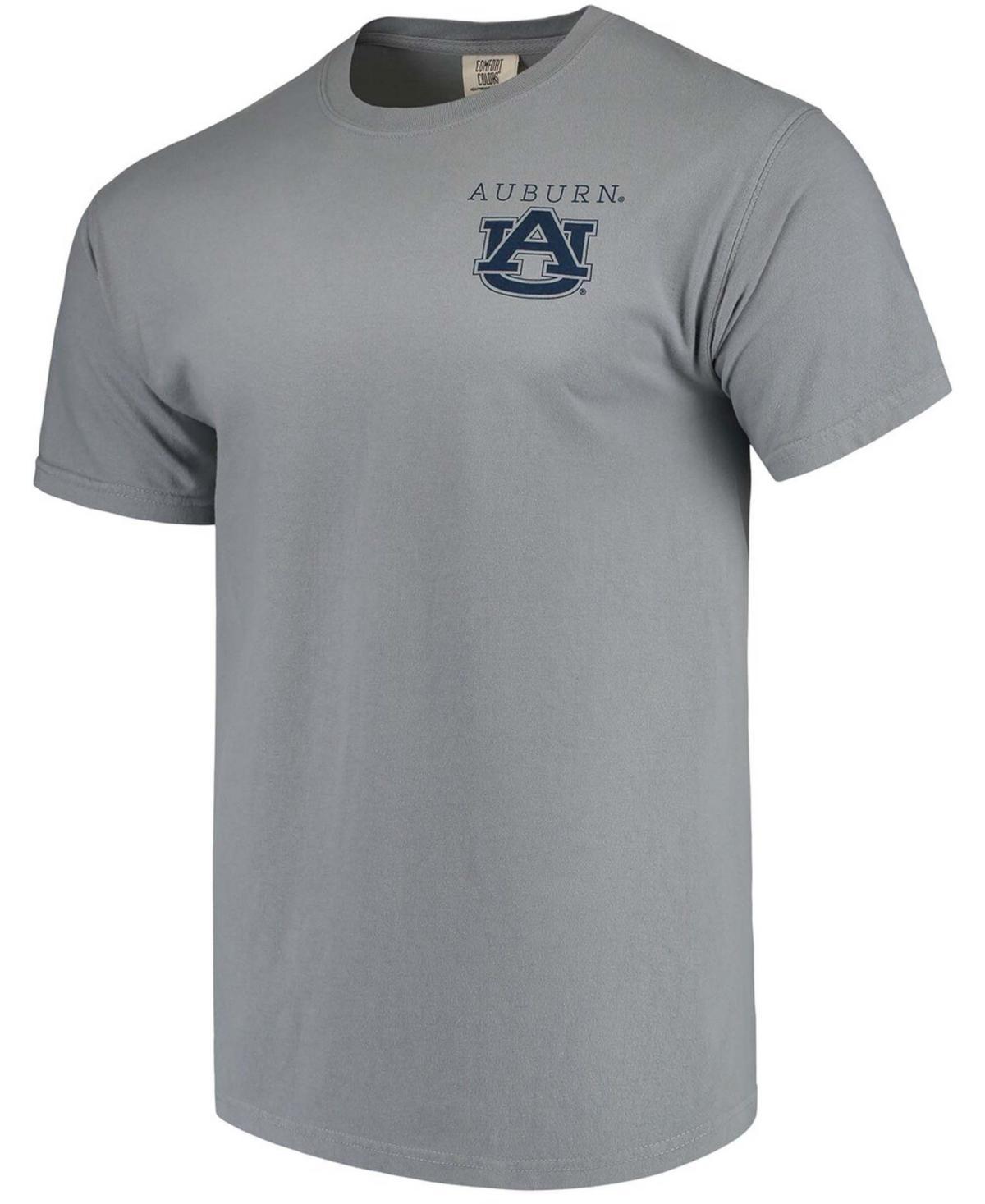 Mens Gray Auburn Tigers Comfort Colors Campus Scenery T-shirt Product Image