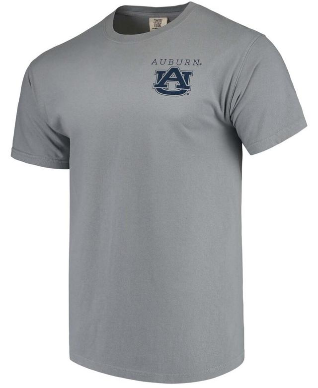 Mens Gray Auburn Tigers Comfort Colors Campus Scenery T-shirt Product Image