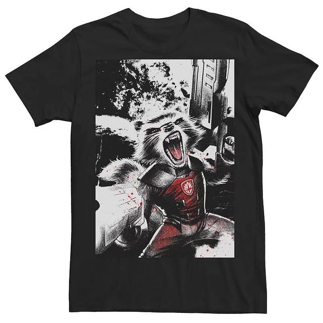 Mens Guardians of the Galaxy Rocket Raccoon Tee Product Image