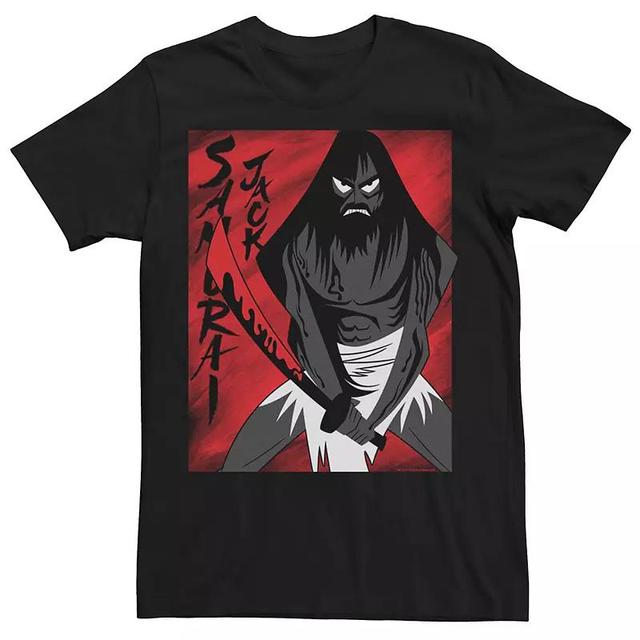 Mens Cartoon Network Samurai Jack Seeing Red Tee Product Image