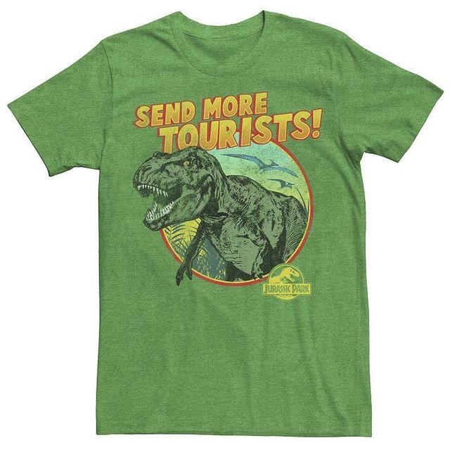 Mens Jurassic Park T-Rex Send More Tourists Tee Beige Product Image