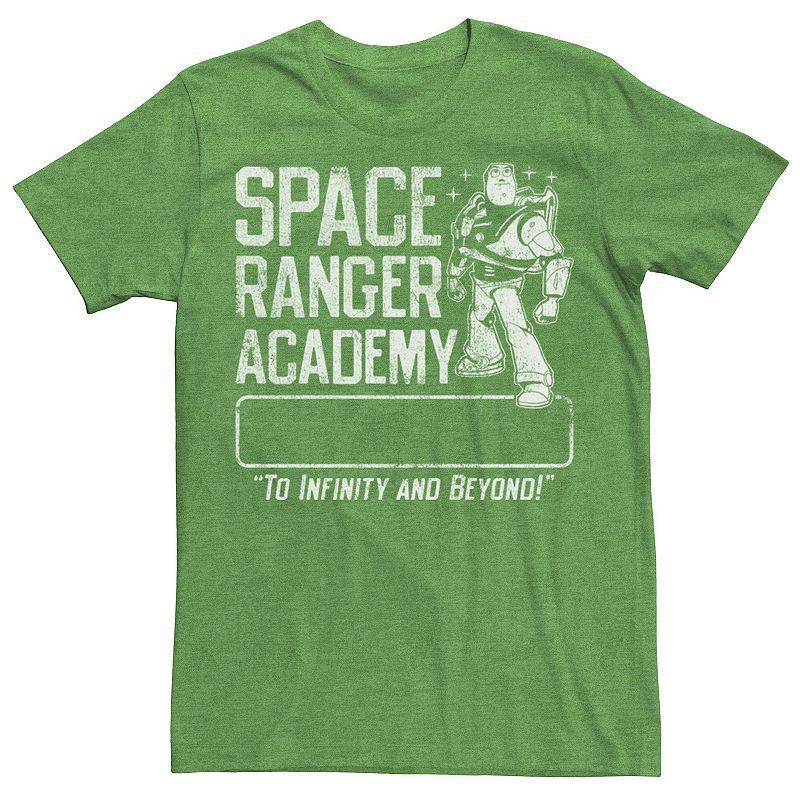 Disney / Pixars Toy Story Buzz Lightyear Mens Ranger Academy Name Here Tee Kelly Grey Product Image