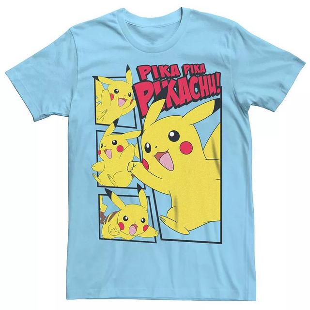 Mens Pokmon Pikachu Many Poses Tee Product Image