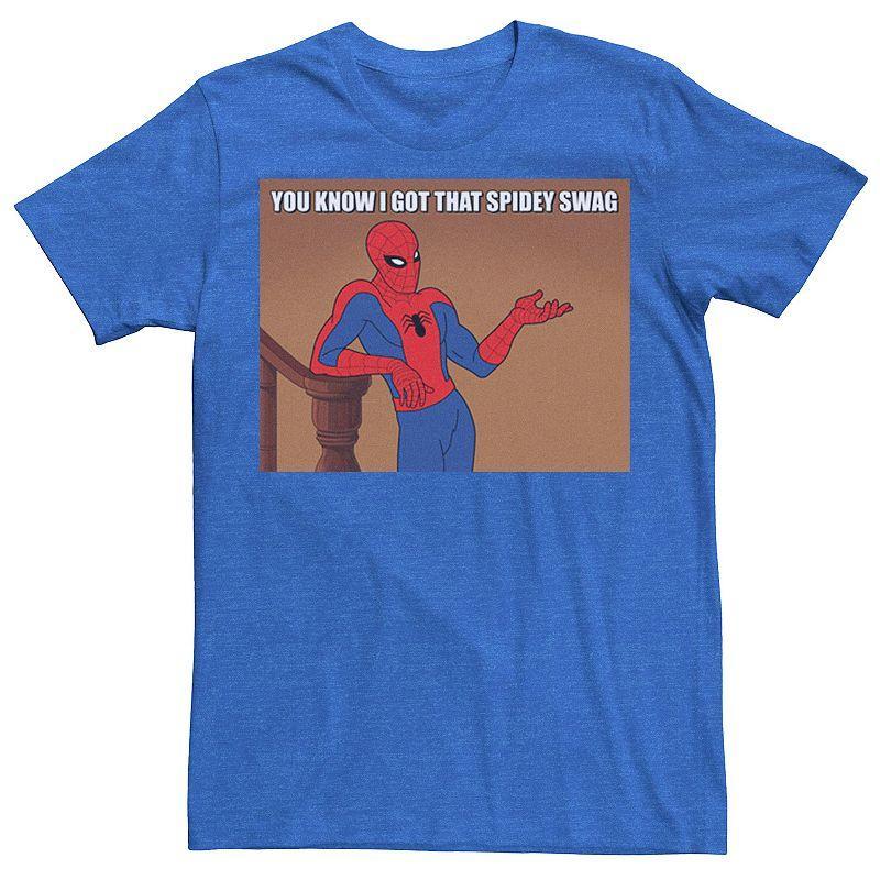 Mens Marvel Spider-Man You Know I Got That Spidey Swag Graphic Tee Product Image