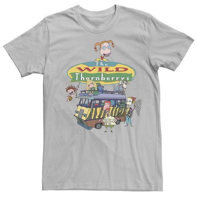 Boys 8-20 Nickelodeon The Wild Thornberrys Family RV Logo Tee, Mens Athletic Grey Product Image