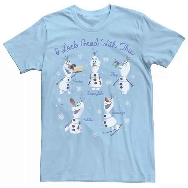 Disneys Frozen Olaf Once Upon A Snowman Poster Mens Tee Product Image