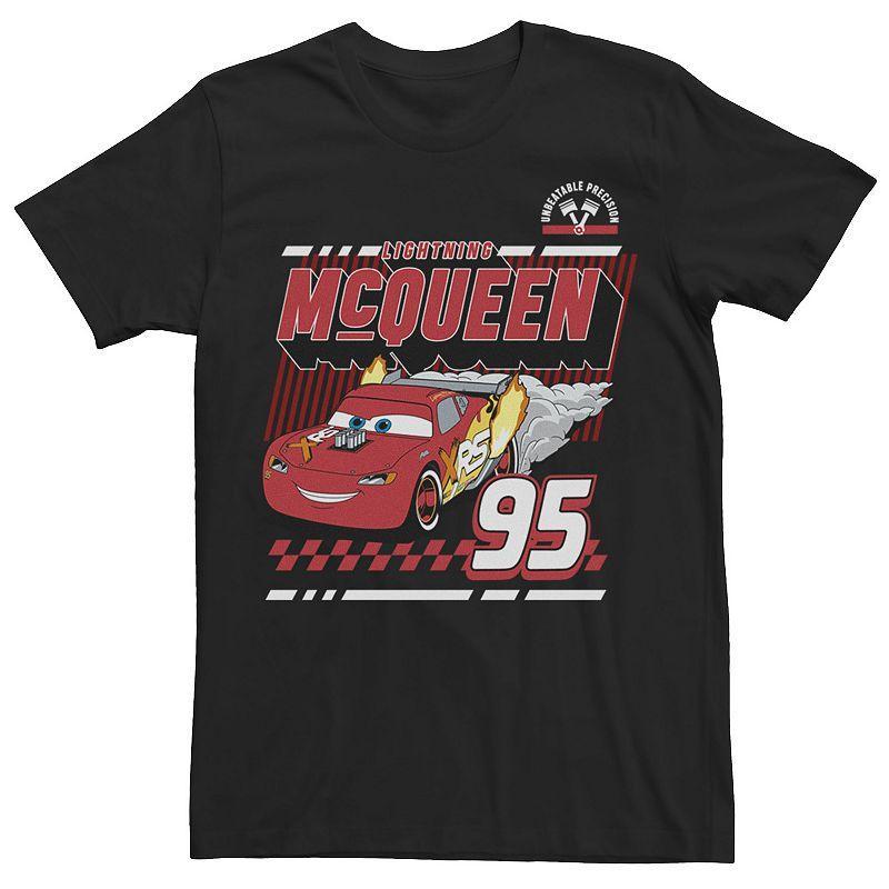 Disney / Pixars Cars Mens McQueen Retro 95 Poster Graphic Tee Product Image