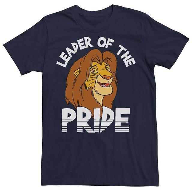 Mens Disneys The Lion King Simba Pride Leader Tee Blue Product Image