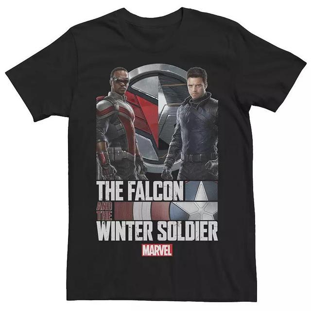 Mens Marvel Falcon And The Winter Soldier Duo Poster Tee Product Image