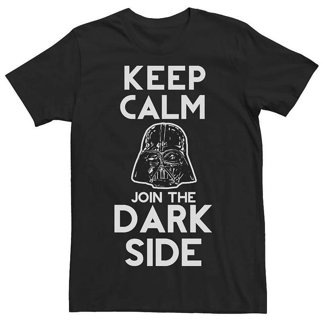 Mens Star Wars Darth Vader Keep Calm Join Us Poster Graphic Tee Product Image