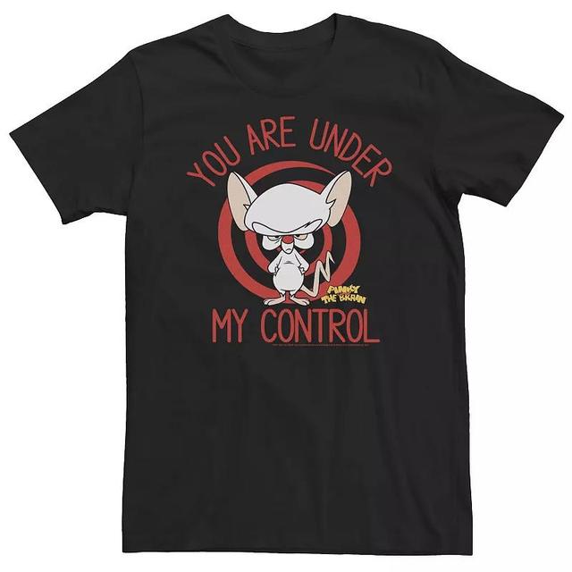 Big & Tall Pinky And The Brain You Are Under My Control Tee, Mens Product Image