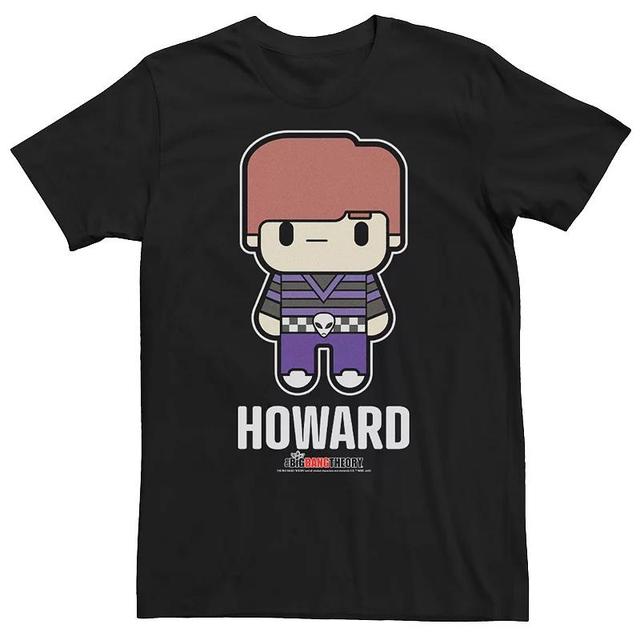 Mens The Big Bang Theory Chibi Howard Tee Product Image