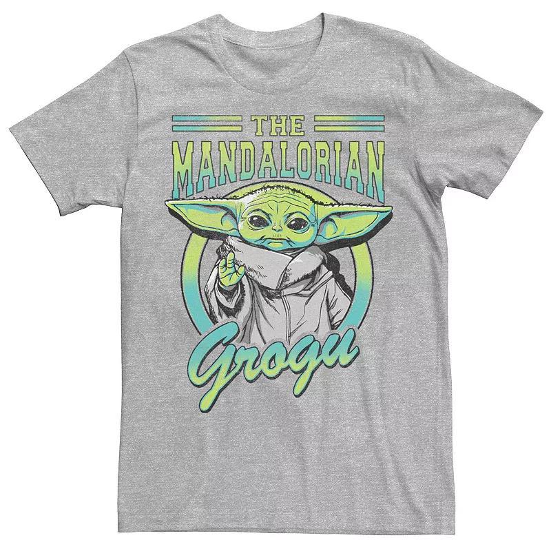 Mens Star Wars: The Mandalorian Grogu Logo Portrait Tee Product Image