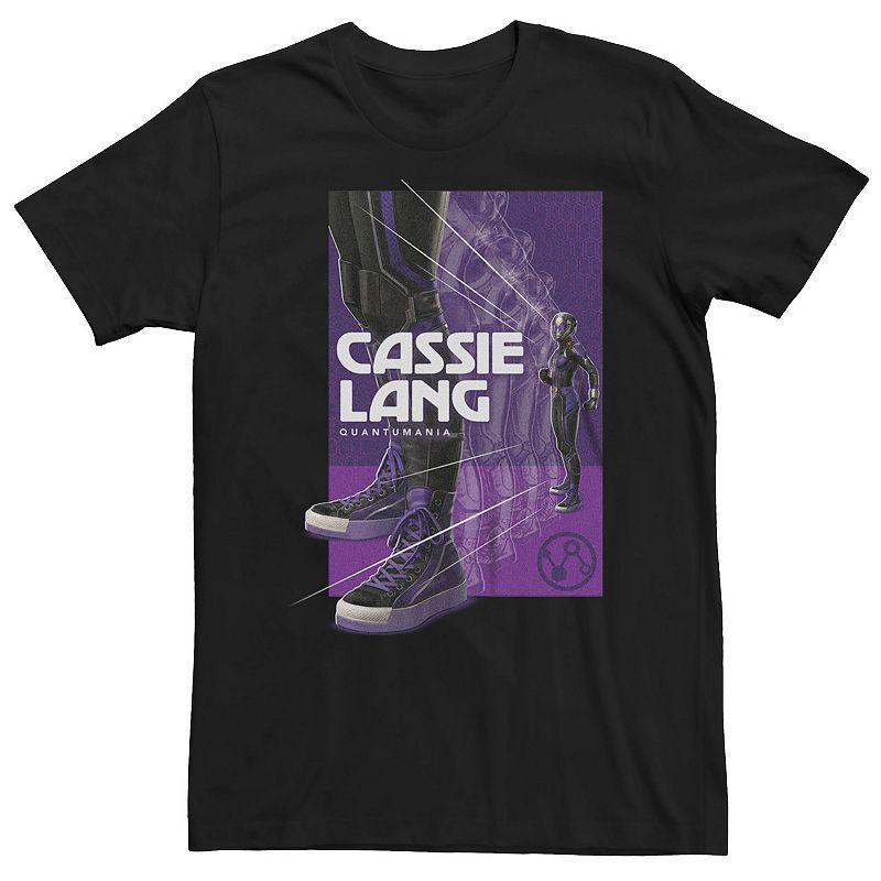 Big & Tall Marvel Ant-Man And The Wasp: Quantumania Cassie Lang Tee, Mens, Size: XXL Tall, Black Product Image