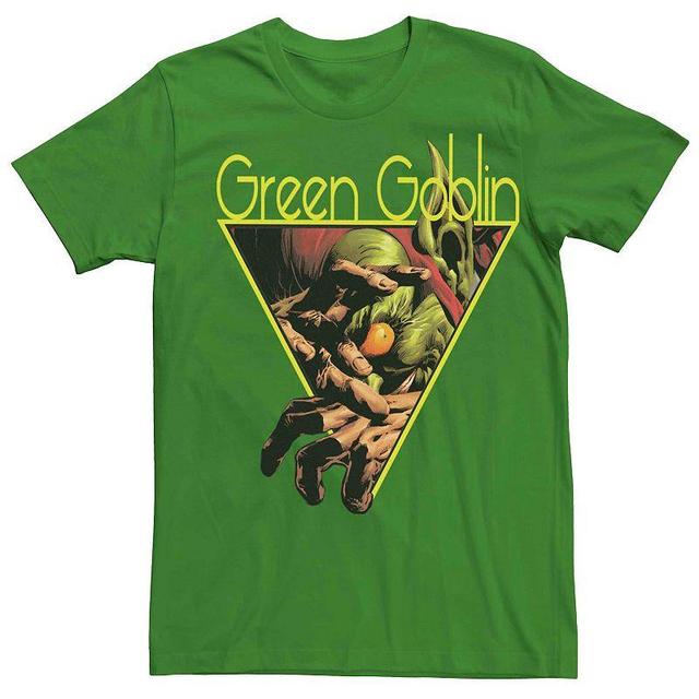 Mens Marvel Retro Green Goblin Triangle Tee Product Image