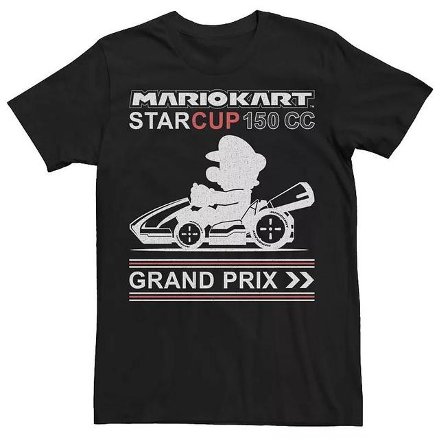 Mens Mario Kart Star Cup 150 CC Grand Prix Tee Product Image