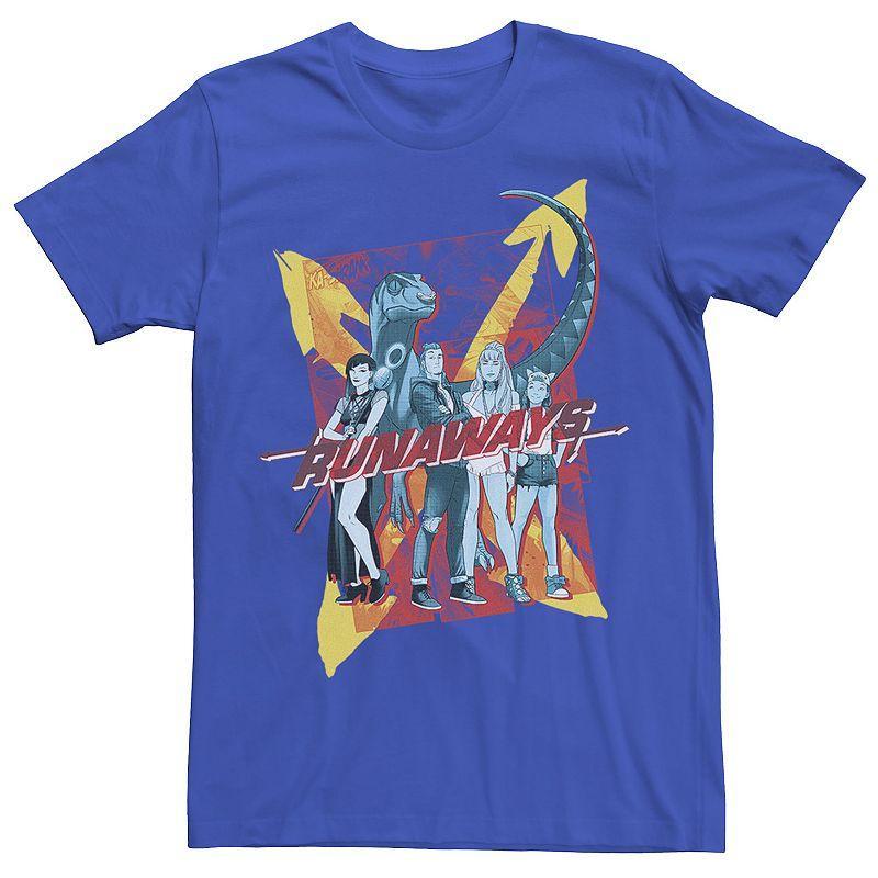 Mens Marvel Runaways Group Shot Tee Product Image