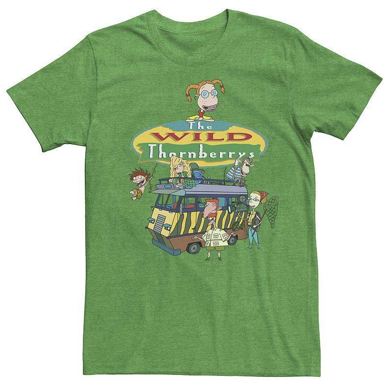 Boys 8-20 Nickelodeon The Wild Thornberrys Family RV Logo Tee, Mens Athletic Grey Product Image