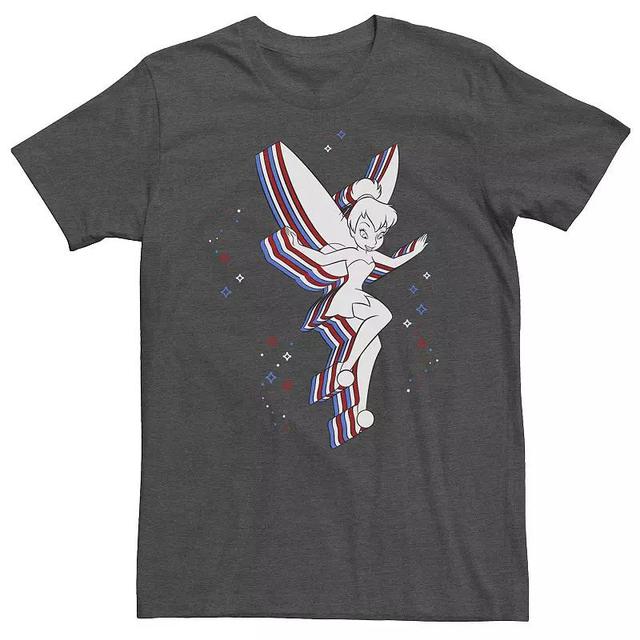 Big & Tall Disney Peter Pan Tinker Bell Americana Tee, Mens Product Image