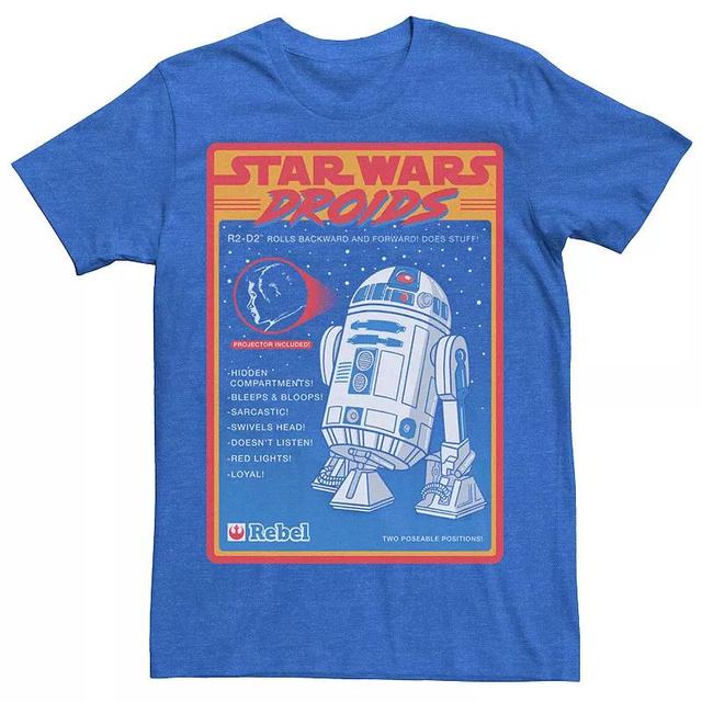 Mens Star Wars Jedi Defense Poster Graphic Tee Navy Grey Product Image