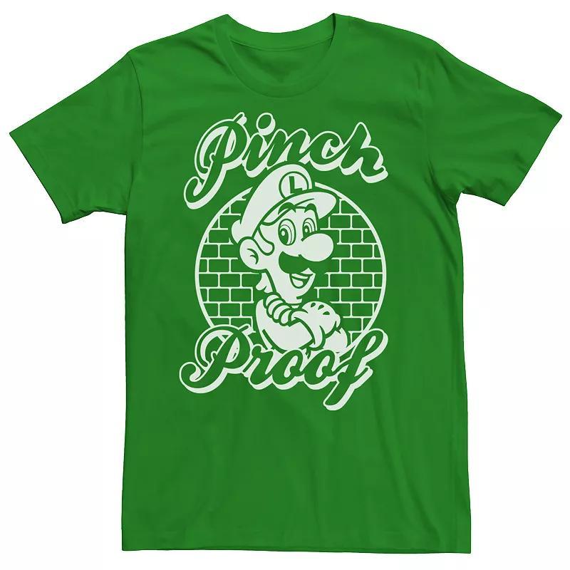 Mens Nintendo Luigi St. Patricks Day Tee Product Image