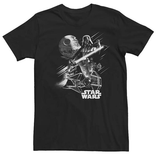 Mens Star Wars Vader Collage Graphic Tee Product Image