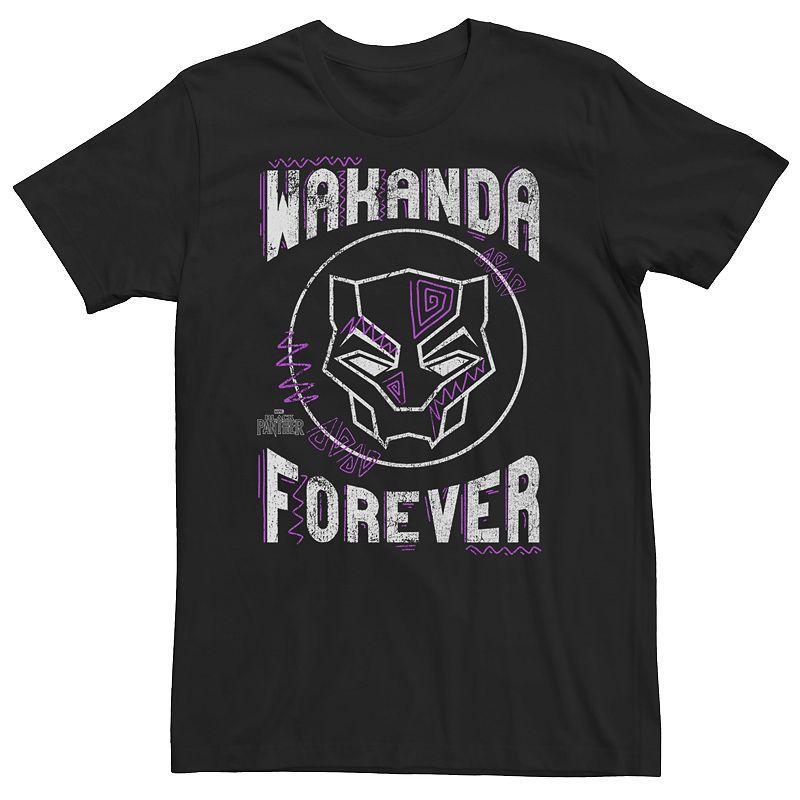 Mens Marvel Panther Wakanda Forever Graphic Tee Product Image